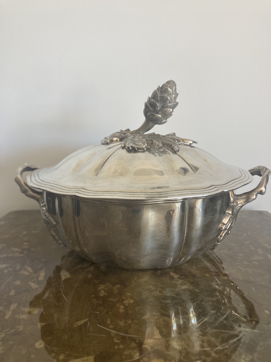Solid Silver Soup Tureen