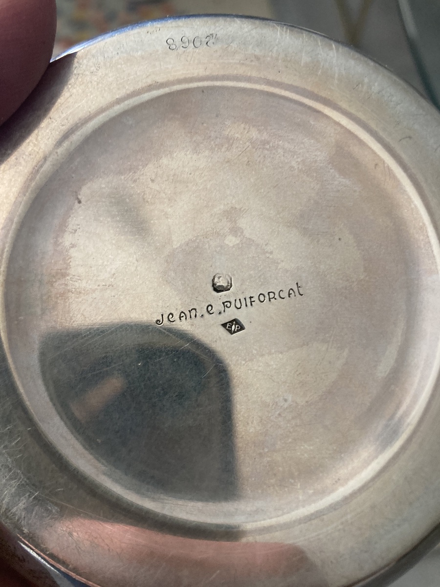 Puiforcat Art Deco Silver Candy Dish -photo-4