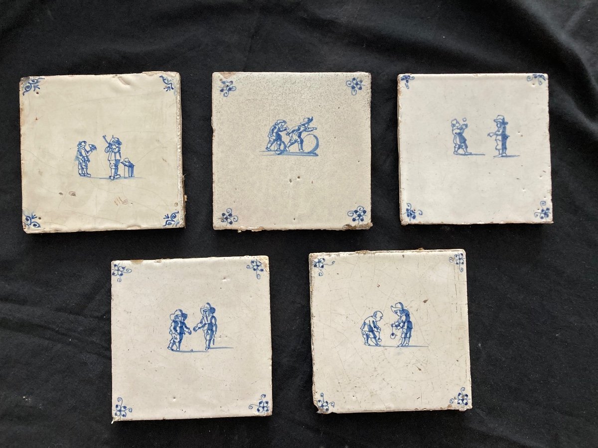 Eighteenth Century Earthenware Tiles