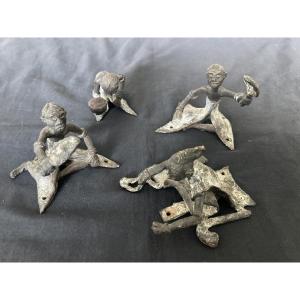 Bronzes africains à la cire perdue