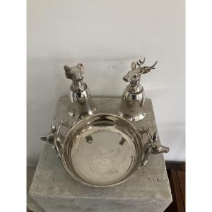 Mauro Manetti Metal Cup And Two Tumblers.