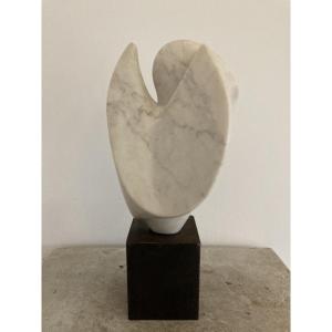 Carrara Marble Sculpture From The 70s