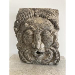 Stone Fountain Spout