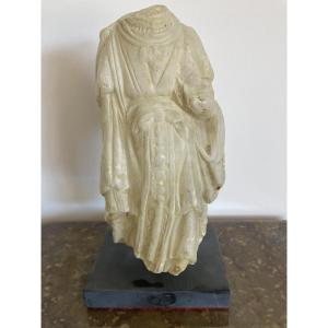 17th-century Alabaster Sculpture.