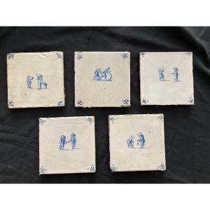 Eighteenth Century Earthenware Tiles