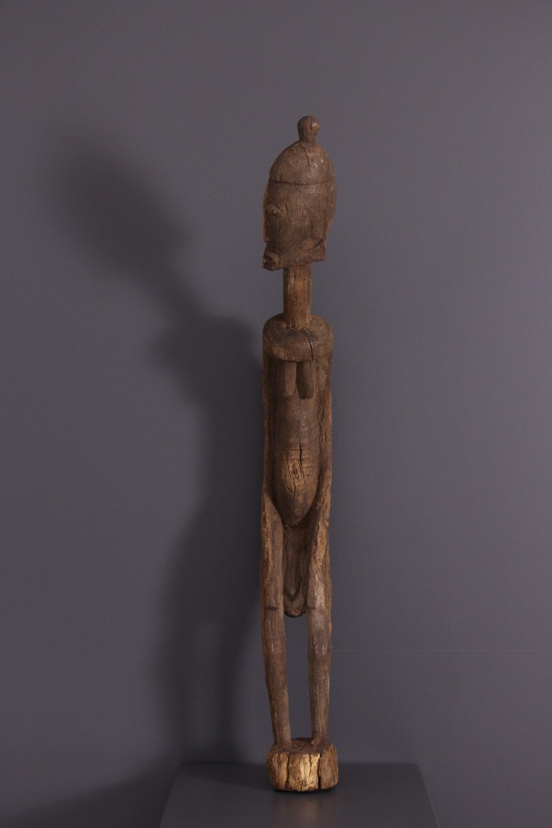 Art Tribal Africain - Figure d'Ancêtre Dogon-photo-4