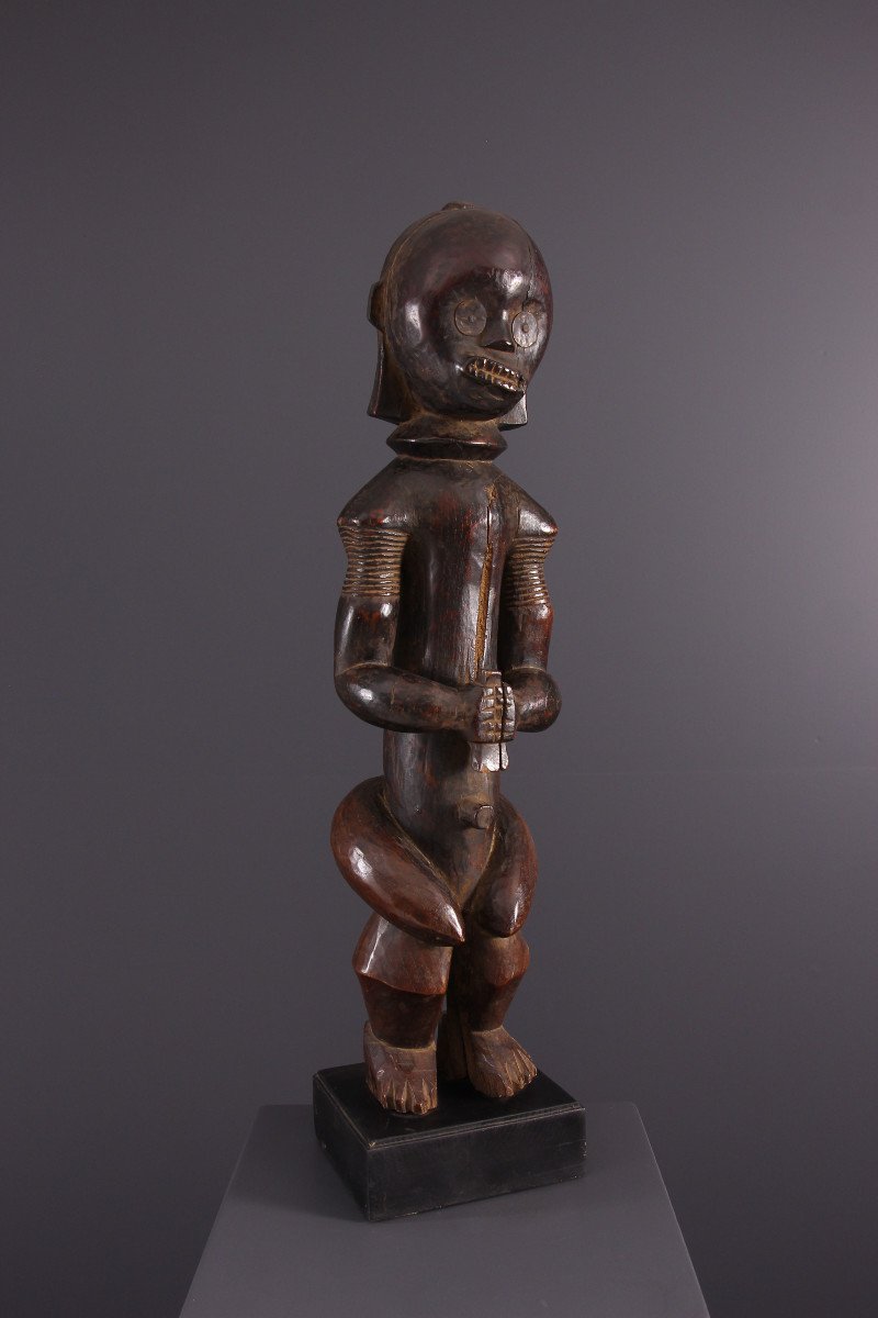 African Tribal Art - Fang Byeri Reliquary Statue-photo-2
