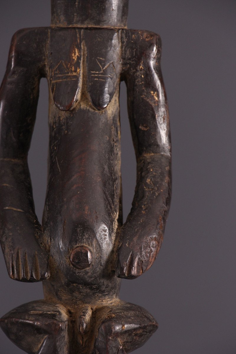 Art Tribal Africain - Figure d'Ancêtre Fang Ntumu Du Byeri -photo-2