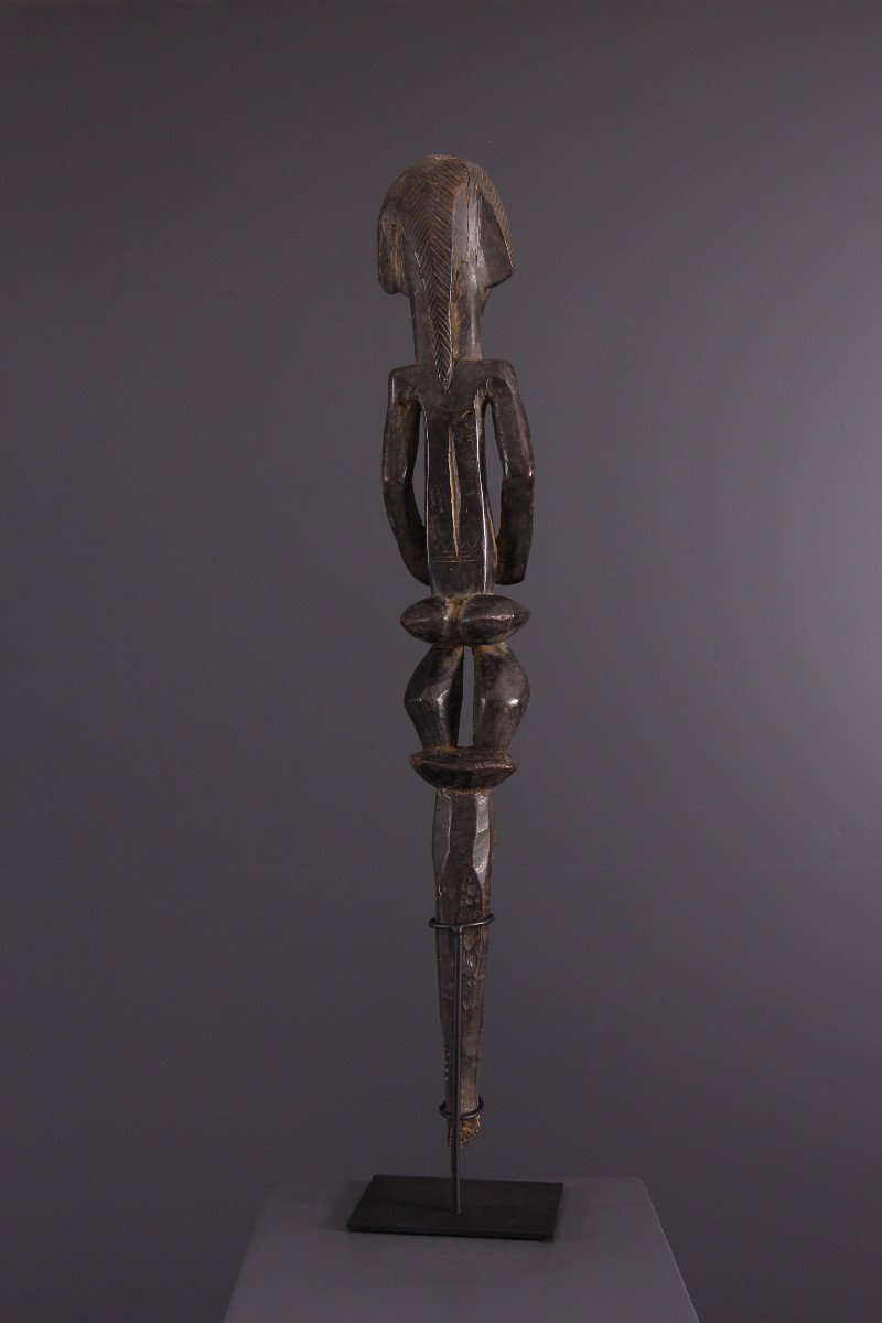 Art Tribal Africain - Figure d'Ancêtre Fang Ntumu Du Byeri -photo-4