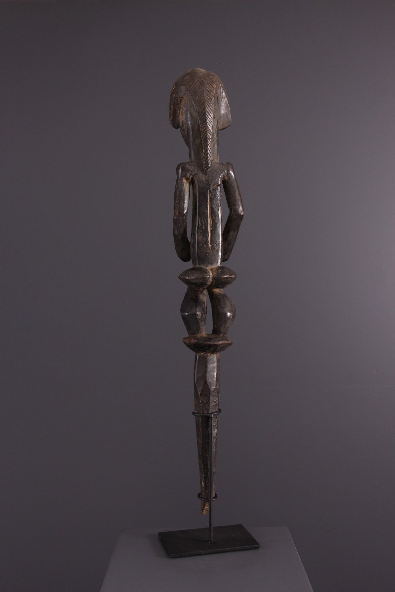 Art Tribal Africain - Figure d'Ancêtre Fang Ntumu Du Byeri -photo-5