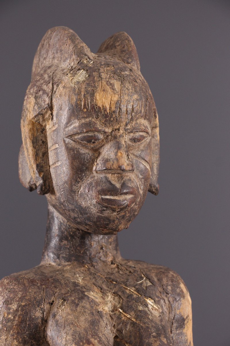 Art Tribal Africain - Statue Dan-photo-3