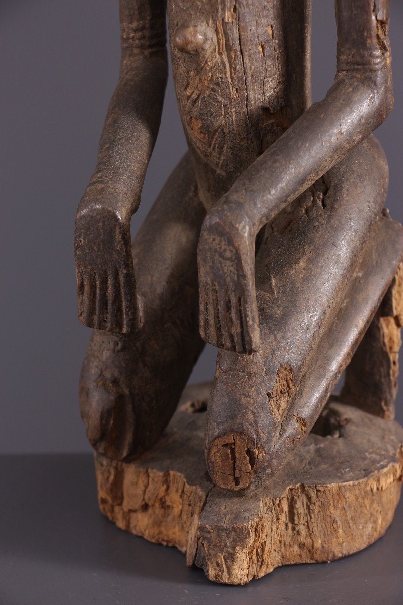 African Tribal Art - Dogon Statue-photo-4