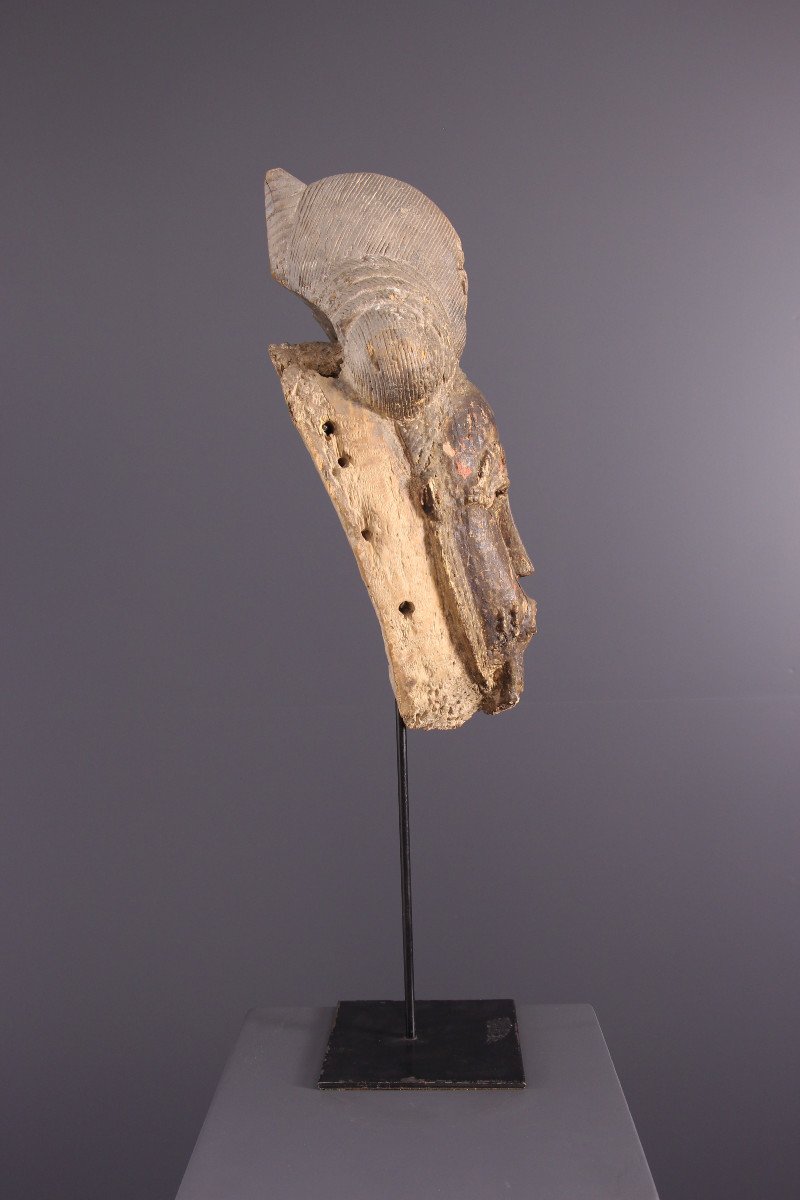Art Tribal Africain - Masque Baoule-photo-4