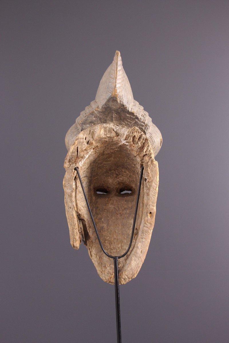 Art Tribal Africain - Masque Baoule-photo-5