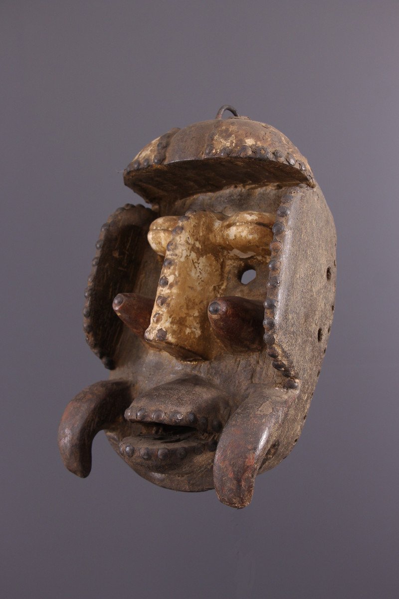 Art Tribal Africain - Masque Guéré-photo-3