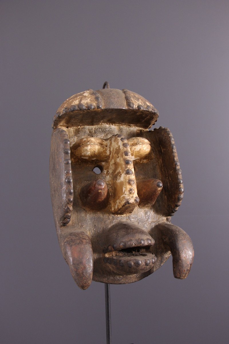 Art Tribal Africain - Masque Guéré-photo-1