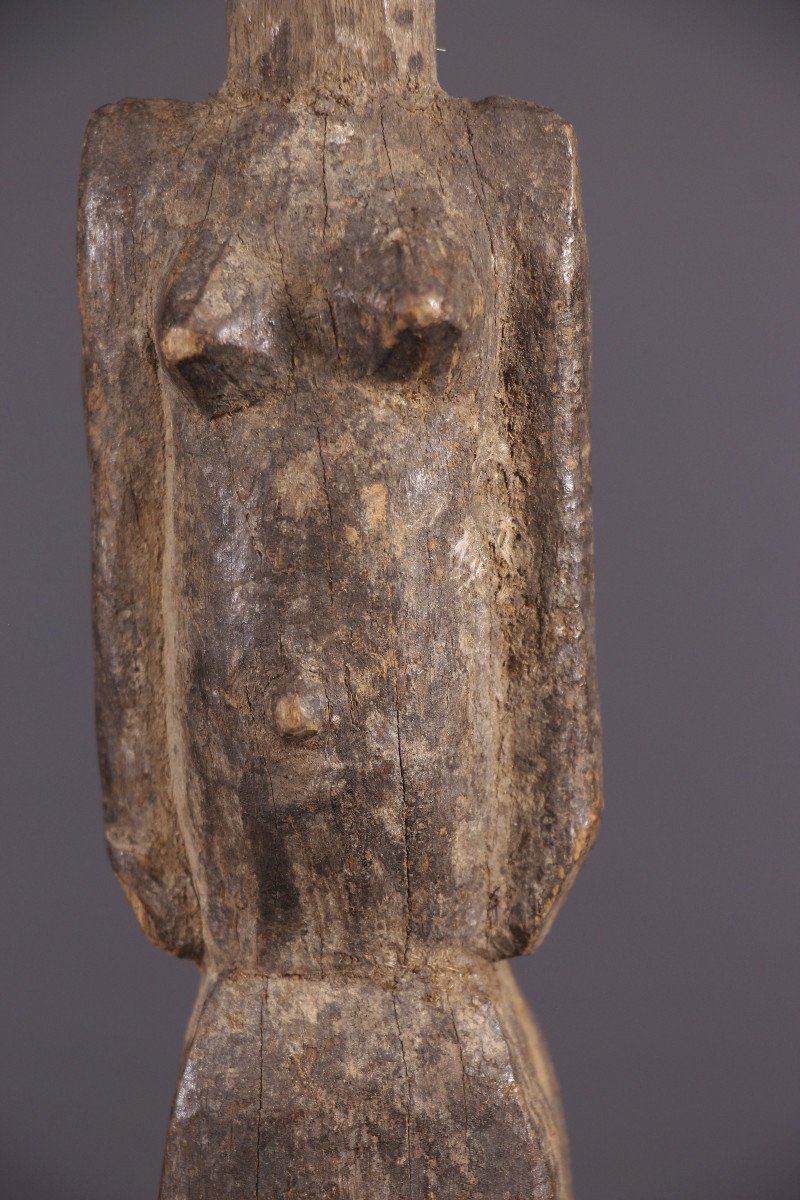 African Tribal Art - Statue Of "settler" Baoule Baule-photo-2
