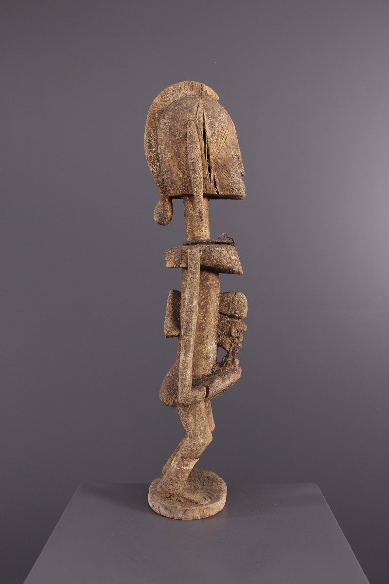 African Tribal Art - Dogon Statue-photo-5