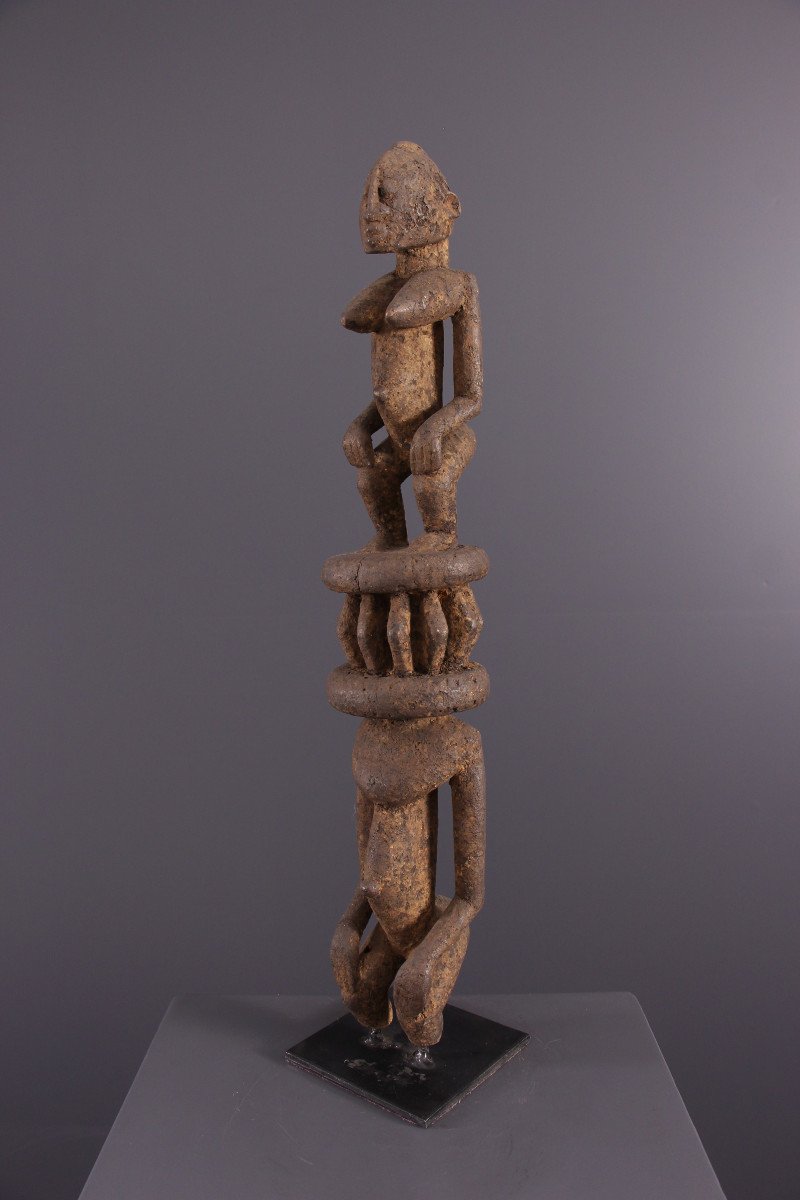 Art Tribal Africain - Figure d'Autel Dogon-photo-3