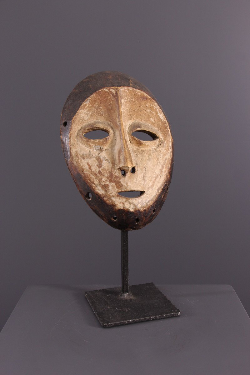 Art Tribal Africain - Masque Lega-photo-4