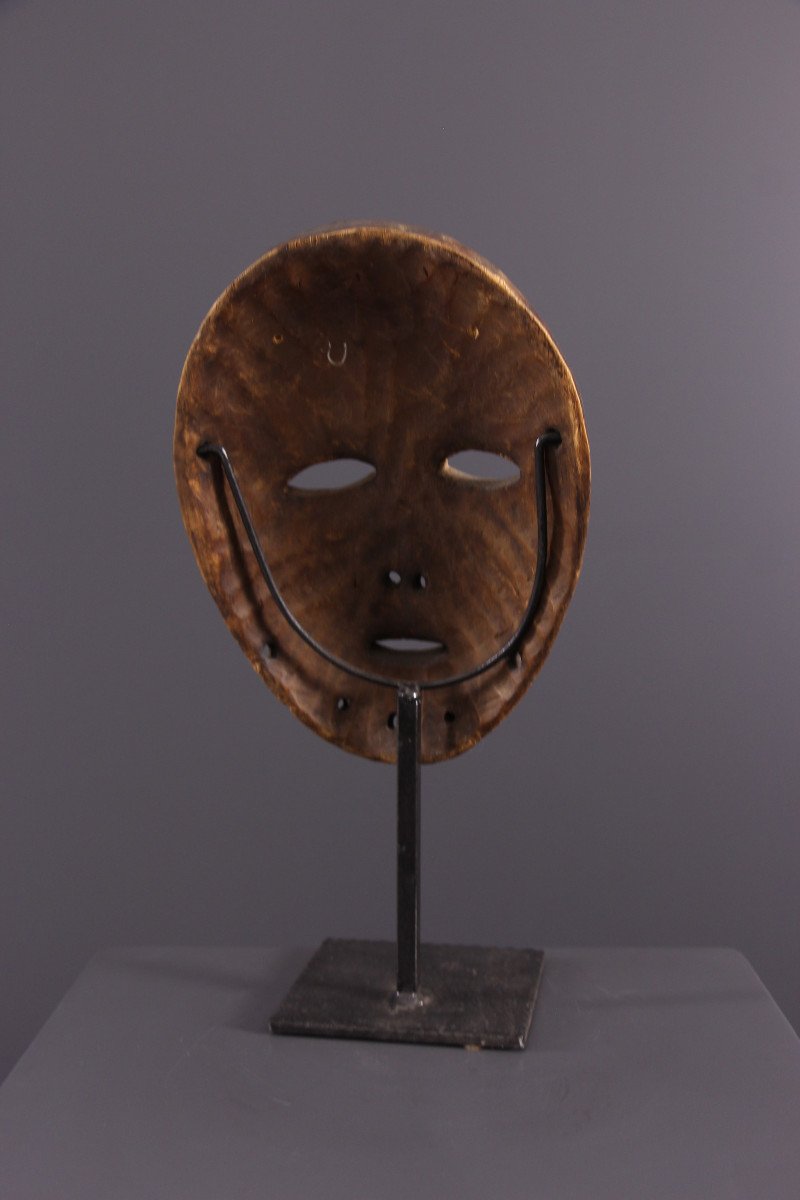 Art Tribal Africain - Masque Lega-photo-3