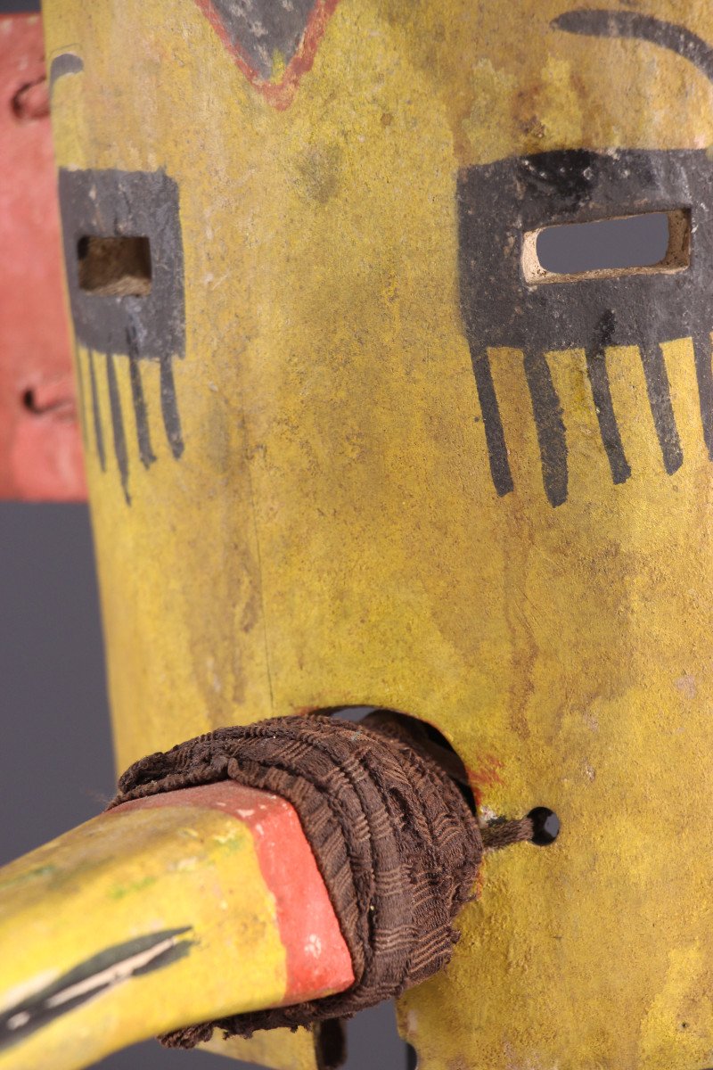 Tribal Art - Hopi Arizona Mask-photo-4