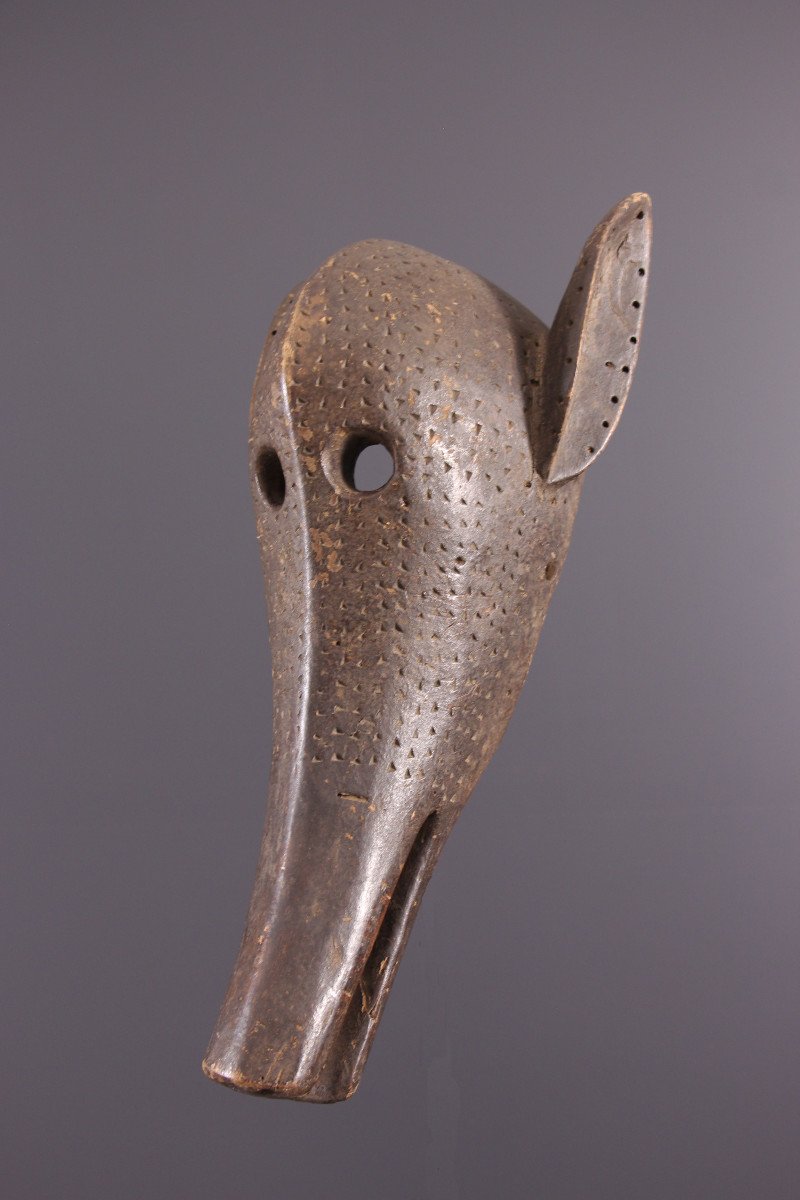 African Tribal Art - Bamana Mask