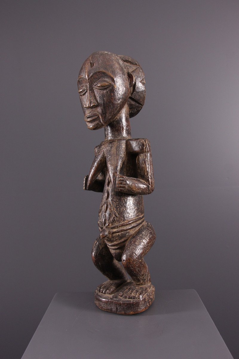 African Tribal Art - Luba Statue-photo-3