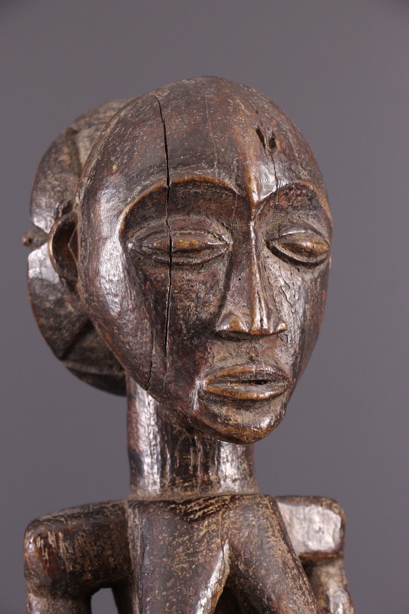 African Tribal Art - Luba Statue-photo-2