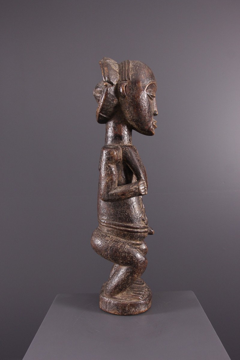 African Tribal Art - Luba Statue-photo-3