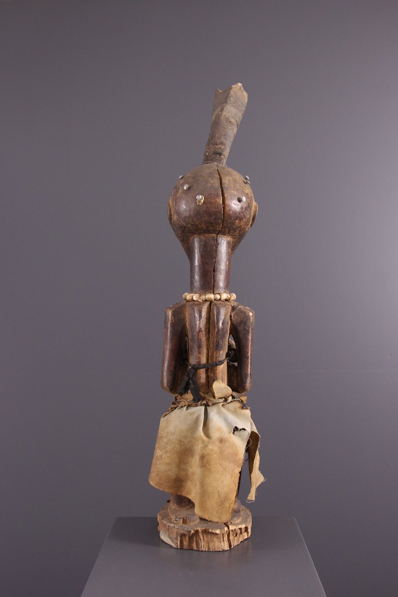 Art Tribal Africain - Statue Fétiche Songye Nkisi-photo-5
