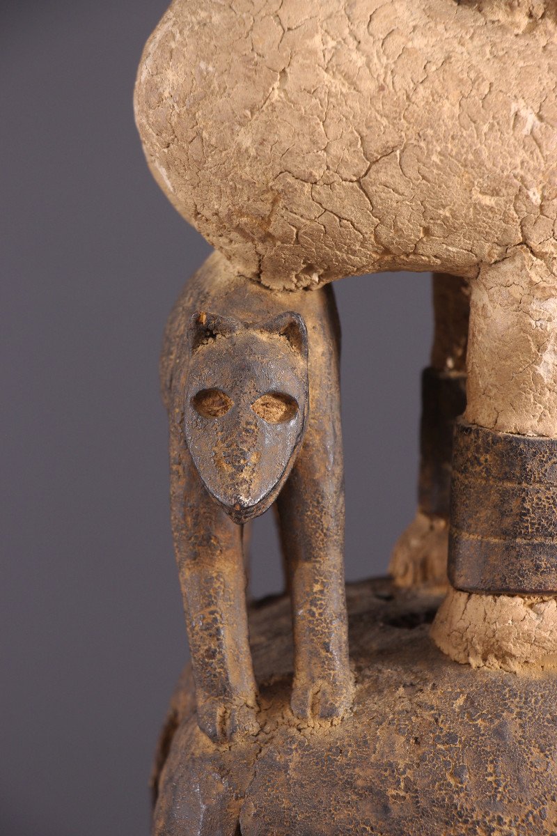Art Tribal Africain - Figure De Sanctuaire Urhobo-photo-5