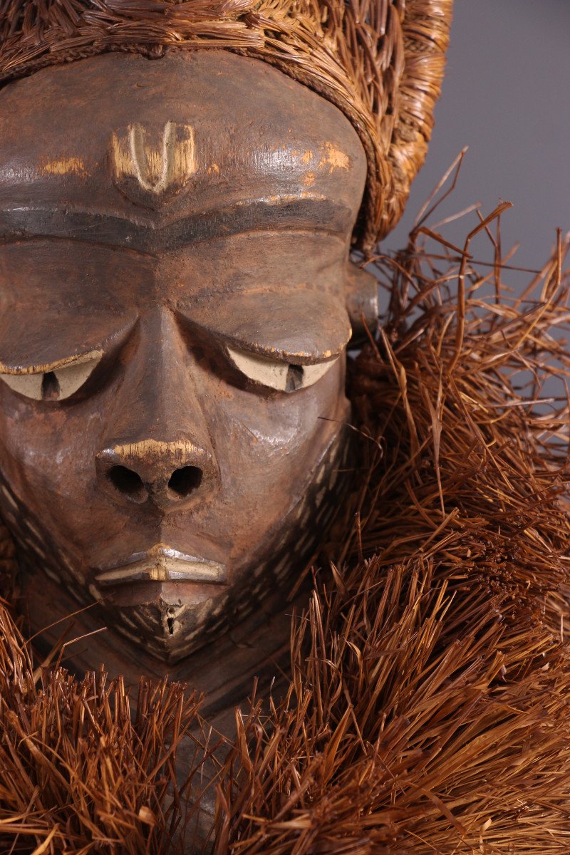 Art Tribal Africain - Masque Pende-photo-2
