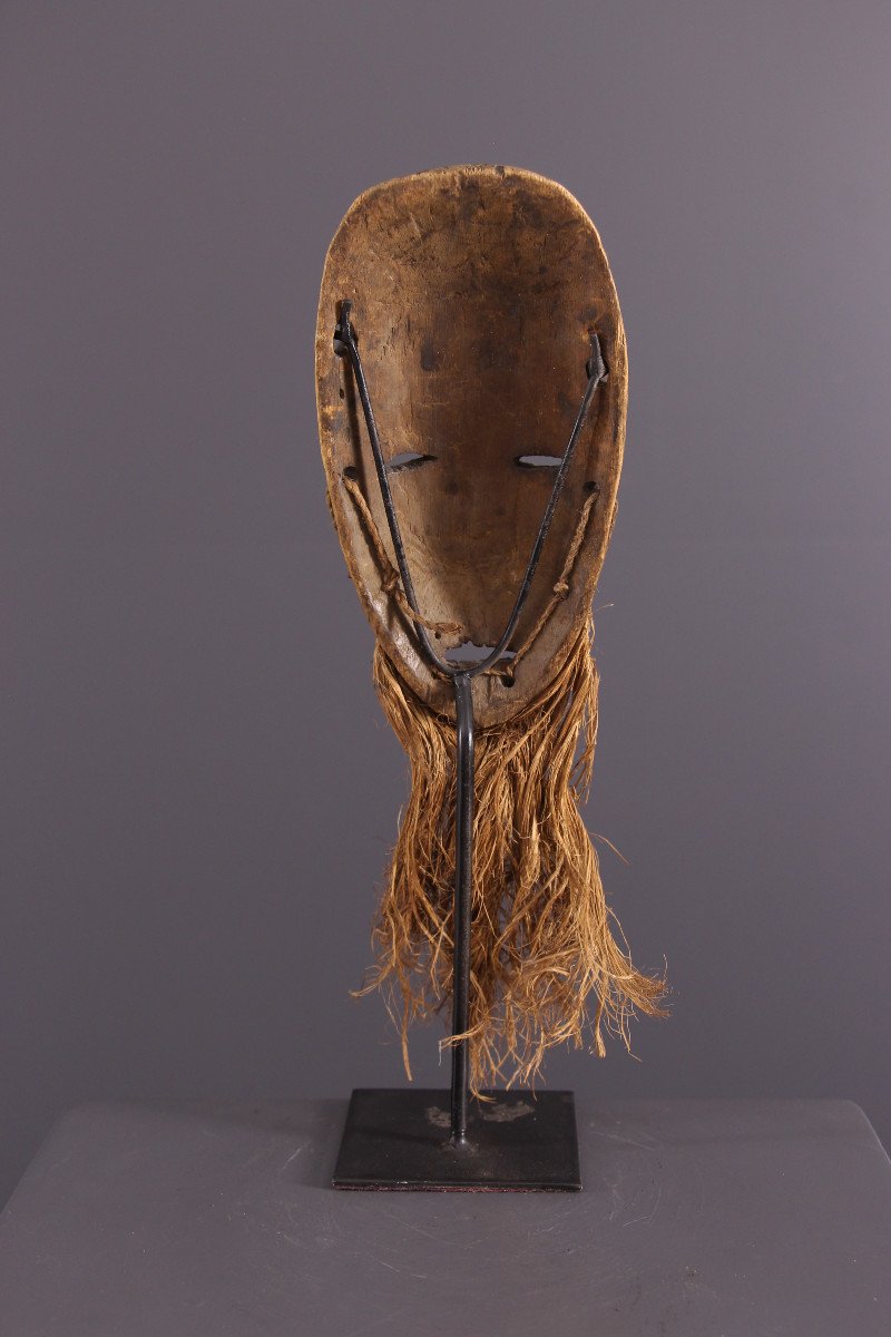 Art Tribal Africain - Masque Lega-photo-3