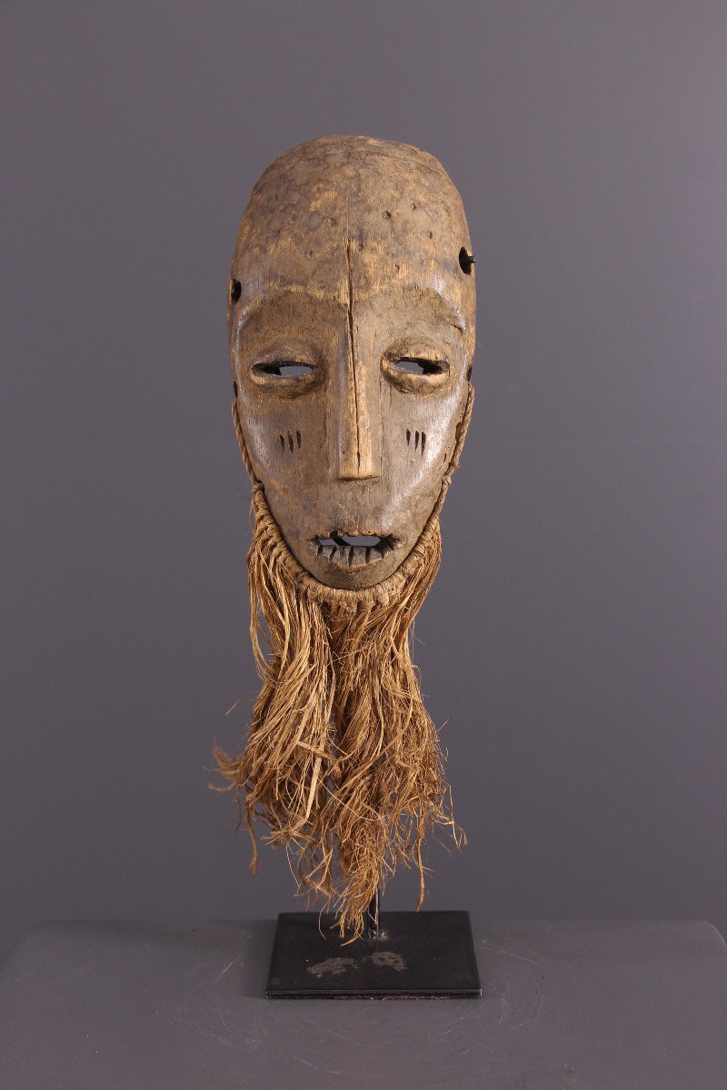 Art Tribal Africain - Masque Lega