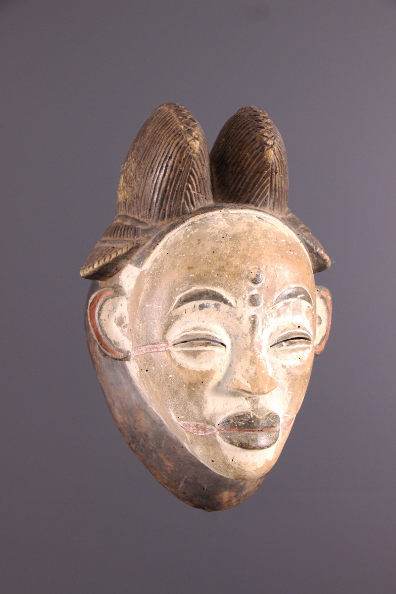 Art Tribal Africain - Masque Punu -photo-4