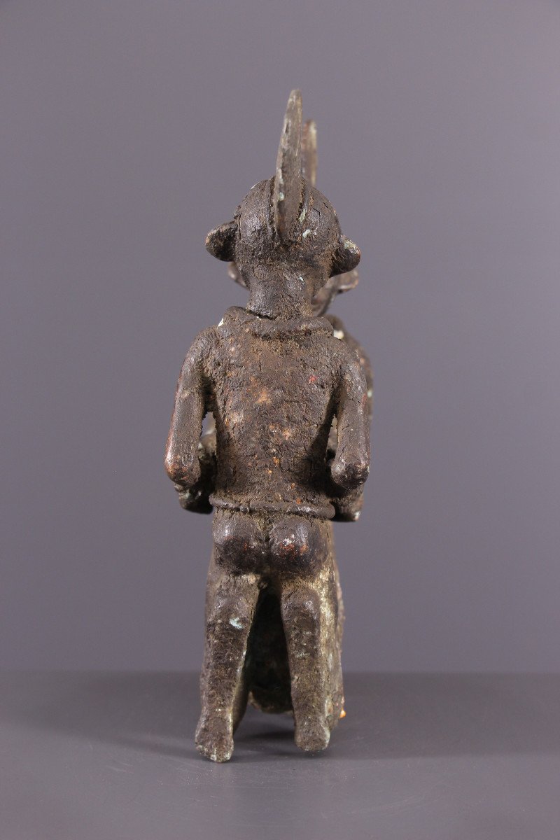 Art Tribal Africain - Couple Vere, Durun, Cameroun-photo-2