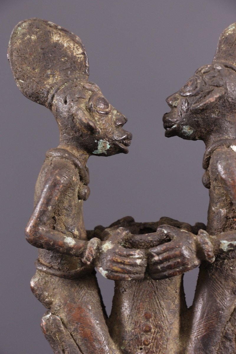 Art Tribal Africain - Couple Vere, Durun, Cameroun-photo-4