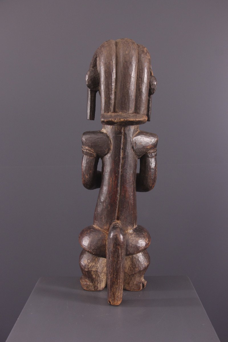 African Tribal Art - Fang Statue-photo-3