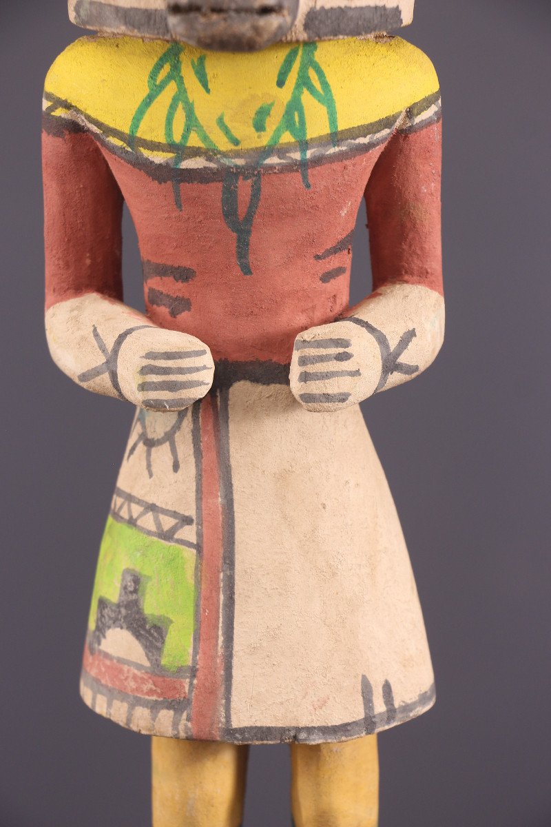 Art Tribal - Statuette Hopi Kachina-photo-2