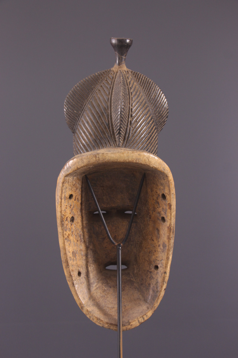 African Tribal Art - Baoule Mask-photo-2