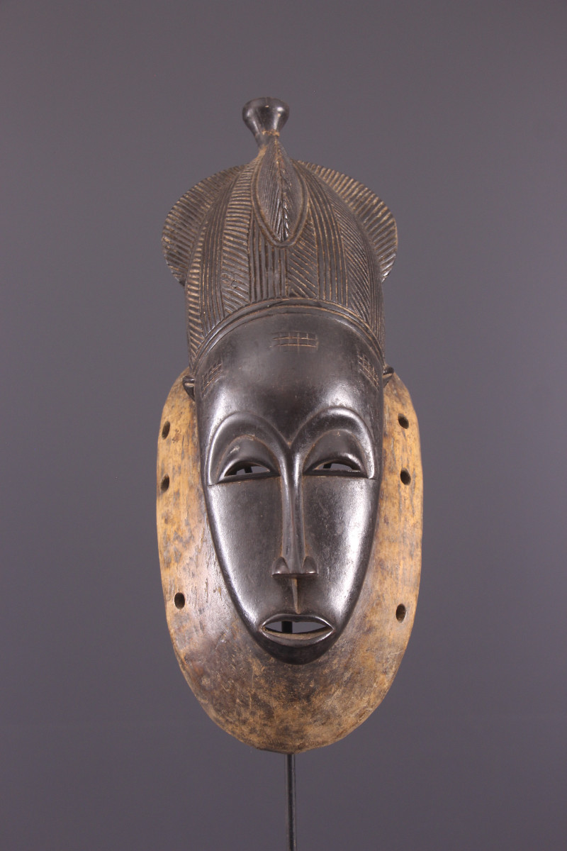 African Tribal Art - Baoule Mask