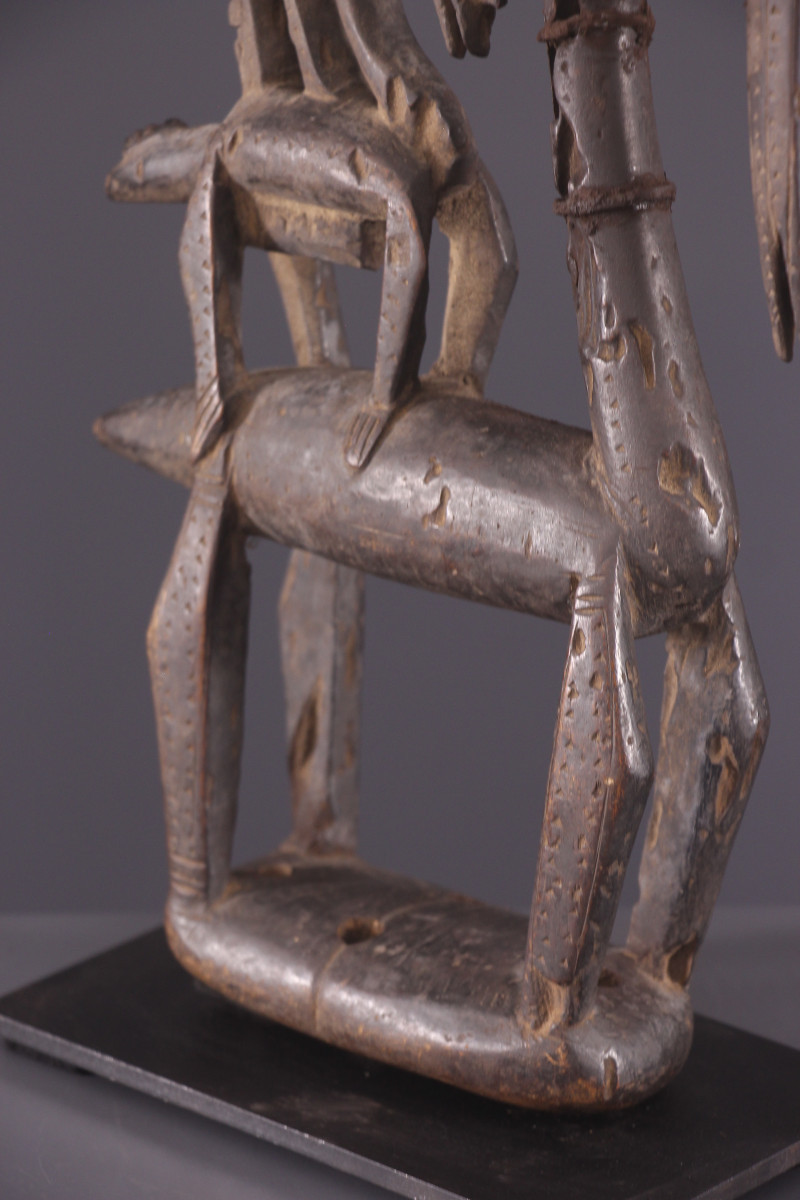 Art Tribal Africain - Masque Bamana Ci Wara-photo-1