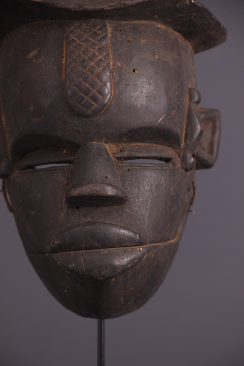 Art Tribal Africain - Masque Ogoni-photo-3