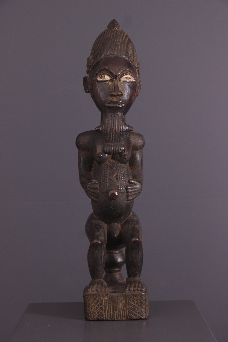 African Tribal Art - Baoule Statue