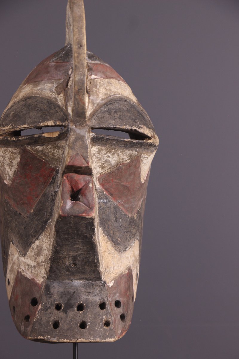 Art Tribal Africain - Masque Songye-photo-2