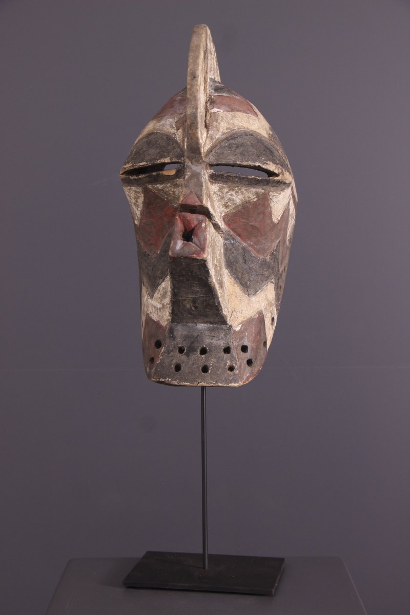 Art Tribal Africain - Masque Songye-photo-4