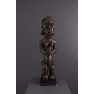 Art Tribal Africain - Statue De Reliquaire Fang Byeri