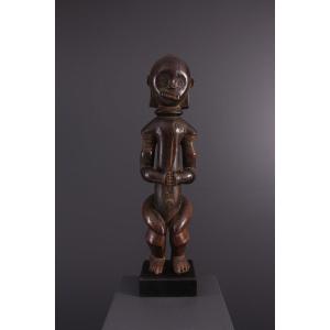 Art Tribal Africain - Statue De Reliquaire Fang Byeri