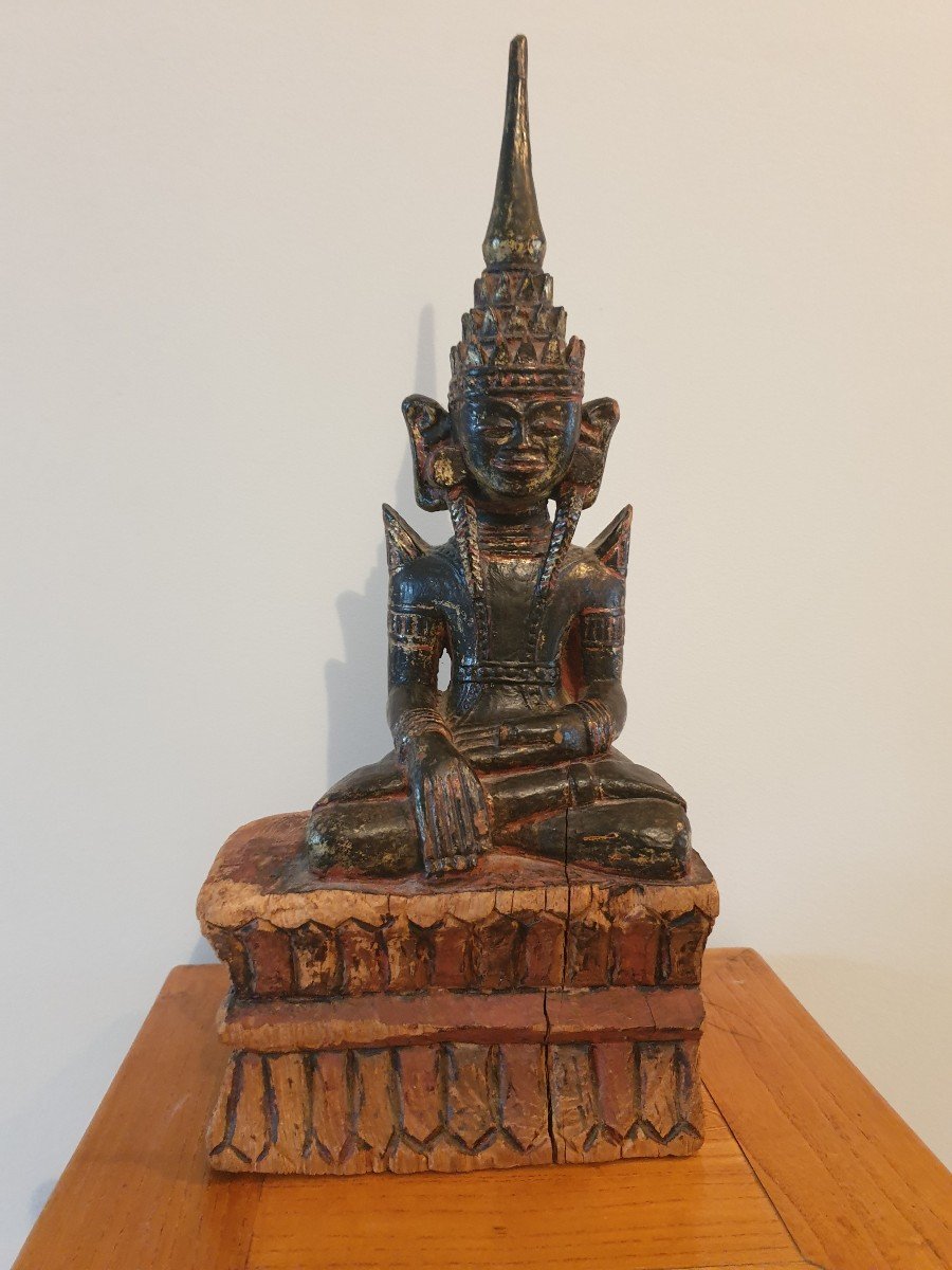 Burma - Buddha Shan - 42 Cm